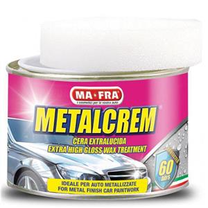 واکس کاسه ای بدنه همراه با پد مخصوص مفرا MAFRA Metal Cream