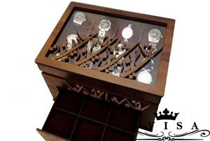 جعبه ساعت ۲۱ خانه طرح شعر کد 39/88
