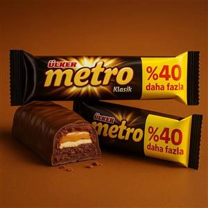 شکلات مترو پذیرایی اولکر Ulker Metro وزن 500 گرمی