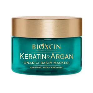ماسک مو کاسه ای بیوکسین Bioxcin برای موی خشک حاوی آرگان و کراتین حجم 225 میلی