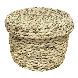 سبد حصیری مدل ارغوان درب دار