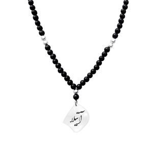 گردنبند نقره مردانه لیردا مدل اسم آتیلا کد gor 0084 -