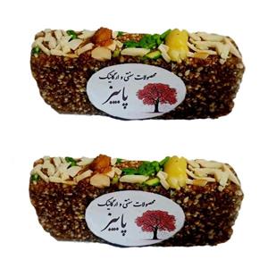 معجون کنجد عسلی - 140 گرم مجموعه 2 عددی