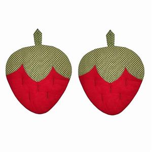 دستگیره آشپزخانه طرح توت فرنگی کد Sis04 بسته دو عددی