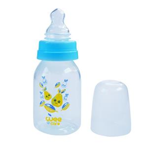 شیشه شیر وی کر مدل دهانه استاندارد ارتودنسی طرح گلابی کد B327 حجم 125 میلی لیتر