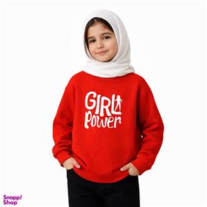 سویشرت دخترانه مدل A43 GIRL رنگ قرمز