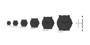 Rado Men's R30927713 Centrix Jubile Black Dial Watch 