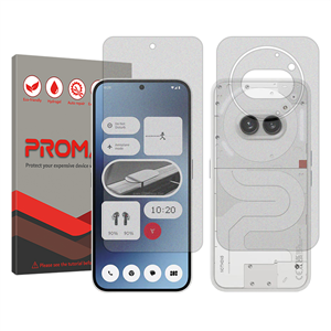 گلس گوشی ناتینگ فون 2a مات پرومیت مدل Resistant به همراه محافظ پشت گوشی