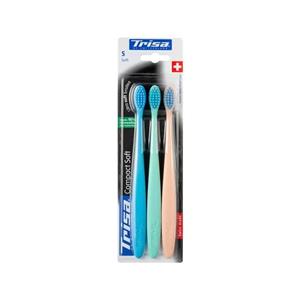 مسواک تریزا مدل compact با برس نرم -