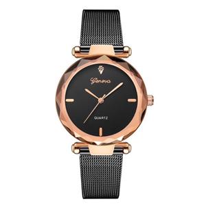 Women Watches, Paymenow 2018 New Girls Wristwatch Wristwatch Fashion Stainless Steel Mesh Band Crystal Quartz Analog Watch 