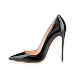 Elisabet Tang High Heels, Womens Pointed Toe Slip on Stilettos Party Wedding Pumps Basic Shoes