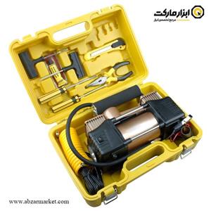 کمپرسور باد فندکی تاپکس مدل دوپمپ کدSMT-TOPEX-2PUMP-AIR COMPERSOR