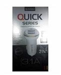 شارژر فندکی Quick series 3.1A