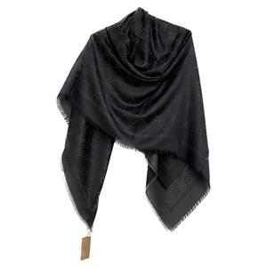 روسری زنانه مدل نخی ژاکارد لمه دار وارداتی اعلاء