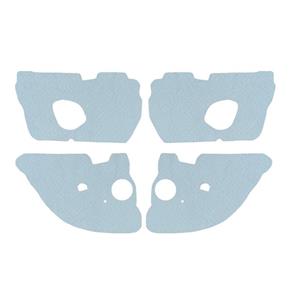 عایق صداگیری درب خودرو مدل OROMCUT مناسب برای پژو 206 مجموعه 4 عددی