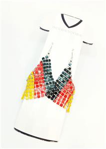 گوشواره زنانه آویز بلند کد5 چند رنگ