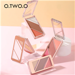 پالت رژگونه/هایلایت/کانتور او تو او o.two.o کد 02