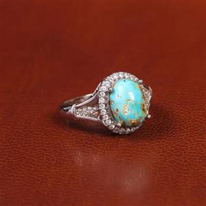 انگشتر فیروزه شجری زنانه کد 20882