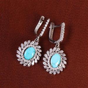 گوشواره فیروزه زنانه کد 21801