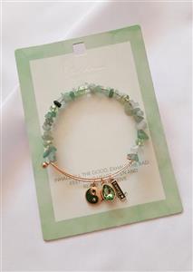 بنگل زنانه سنگی آونتورین یا دلربا کد 521