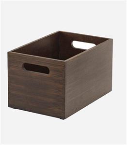 باکس چوبی ایکیا مدل IKEA-UPPDATERA رنگ قهوه ایی تیره