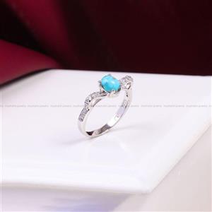 انگشتر فیروزه بچه گانه کد 11285