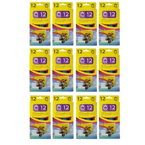 مداد رنگی 12رنگ ام کیو مدل dream مجموعه 12 عددی