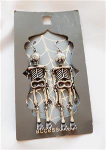 گوشواره زنانه آویز بلند اسکلت کد 6001