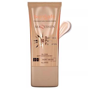 سان سیف کرم ضد آفتاب رنگی مدل NC10 مقدار 40 گرم  spf50 بژ عاجی ، ivory 