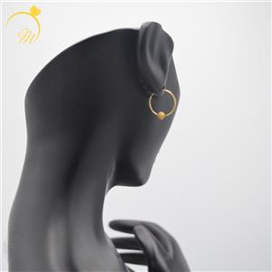 گوشواره حلقه ای گوی