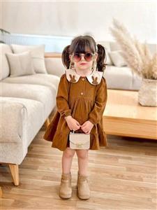 پیراهن دخترانه مدل افرا کد gha330