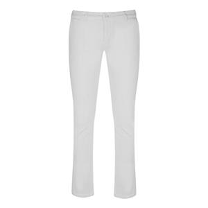 شلوار مردانه پاتن جامه مدل جذب 101221030136000 رنگ شیری