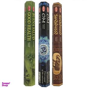 عود خوشبو کننده هم مدل Om Sandalwood Goodhealth مجموعه 3 عددی
