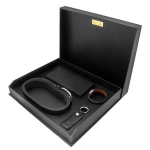 ست هدیه مردانه چرم عطارد مدل چرم طبیعی کد A100