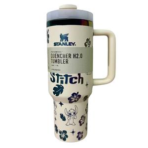 ماگ سفری استنلی مدل استیچ کد QUENCHER H2O TUMBLER گنجایش 1.18 لیتر