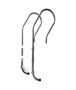 نردبان استخری طرح کلاب با کف پله پلاستیک آرتاب