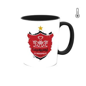 ماگ سرامیکی حرارتی طرح لوگو پرسپولیس کد 378