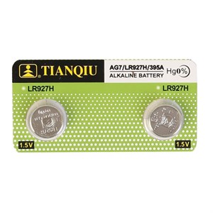 باتری ساعت  تیانکیو مدل AG7 LR927 395 بسته 2 عددی