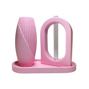 ست 3 تکه گلدان و سینی بتنی کد 1023