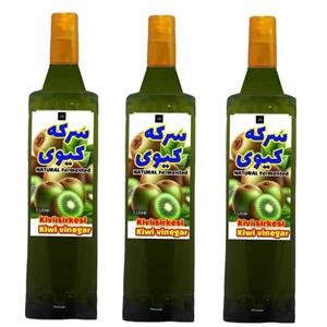 سرکه کیوی خمری سرکه سرا - 1 لیتری بسته 3 عددی