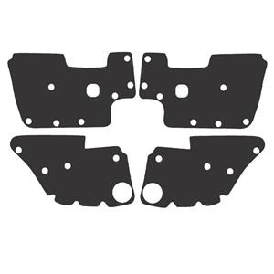 عایق صداگیری درب خودرو مدل ORC مناسب برای زانتیا مجموعه 4 عددی