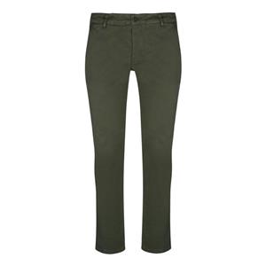 شلوار مردانه پاتن جامه مدل جذب 101221030136335 رنگ سبز تیره