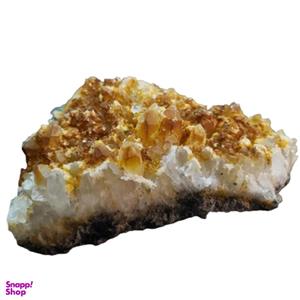 سنگ راف کوارتز طرح فانتوم مدل سیترین کدQ702