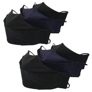 ماسک پارچه‌ای الیزاسوینگ مدل poplini_sD6  کد p6 مجموعه 6 عددی