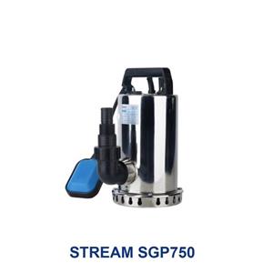 کفکش تک فاز بدنه استیل استریم مدل STREAM SGP750