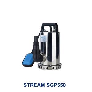 کفکش تک فاز بدنه استیل استریم مدل STREAM SGP550