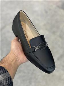 کفش زنانه کالج یراق گوچی پنجه مربعی کد 23134