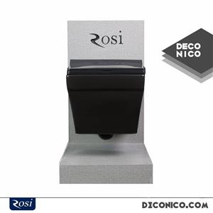 وال هنگ رسی مدل لاریسا مشکی مات