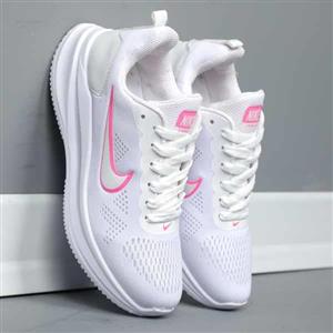 کتونی دخترانه نایک ben ben سفید صورتی