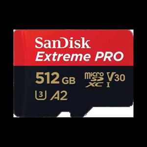 کارت حافظه microSDXC سن دیسک مدل Extreme Pro کلاس V30 استاندارد UHS-I سرعت 200MBps ظرفیت 512 گیگابایت